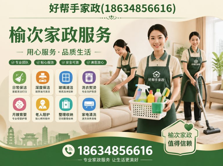昔阳县好帮手家政展示图